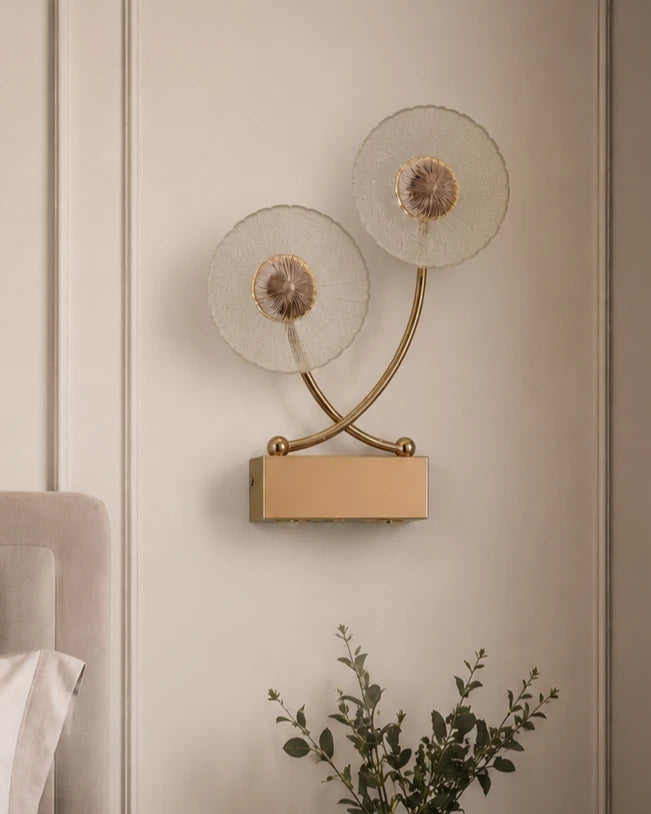 Celestia Twin Bloom Wall Light