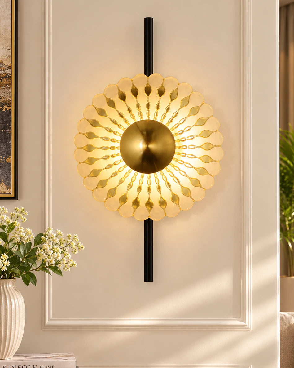 Radiant Bloom Wall Light 
