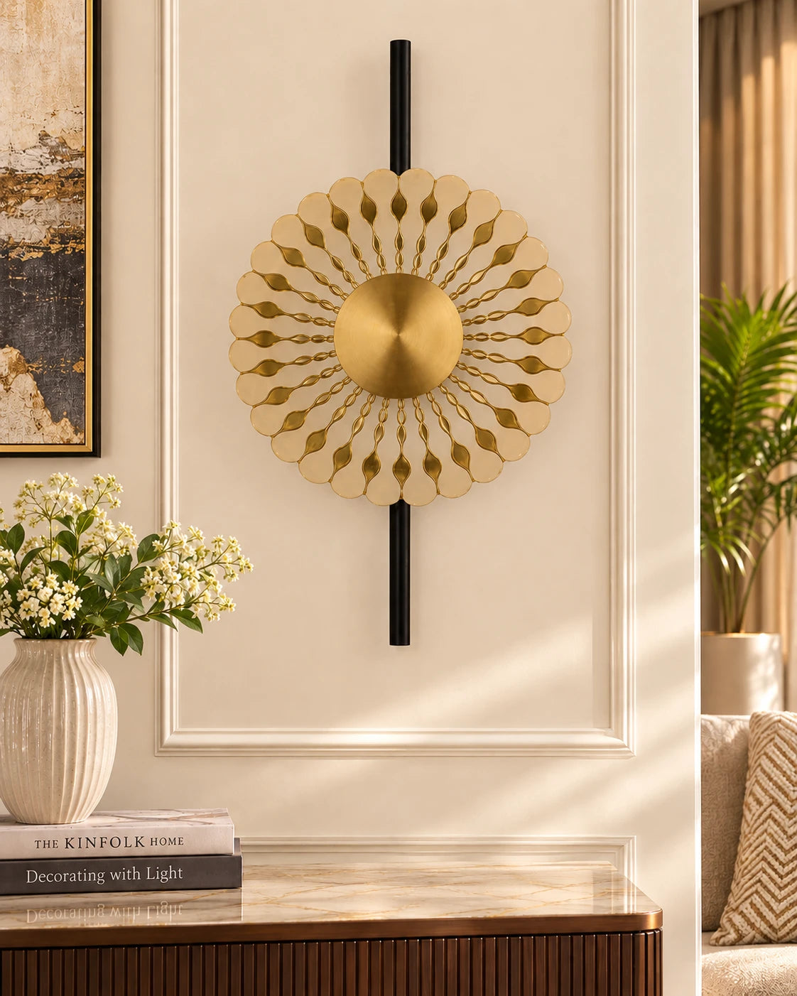 Radiant Bloom Wall Light