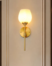 Lumiera Pleated Bud Wall Light