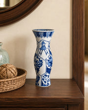 Blue & White Heritage Candle Stand