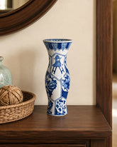 Blue & White Heritage Candle Stand 