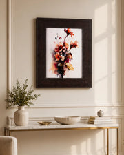 Autumn Bloom - Abstract Watercolor Florals