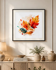 Falling Colors: Autumn Leaves' Symphony