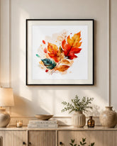 Falling Colors: Autumn Leaves' Symphony 