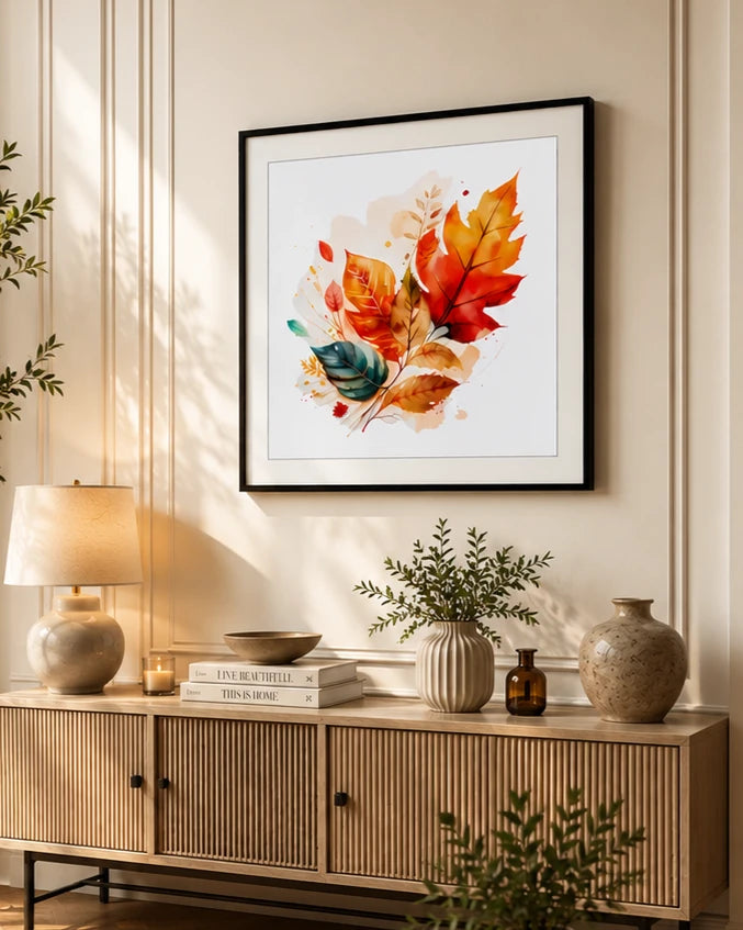 Falling Colors: Autumn Leaves' Symphony 