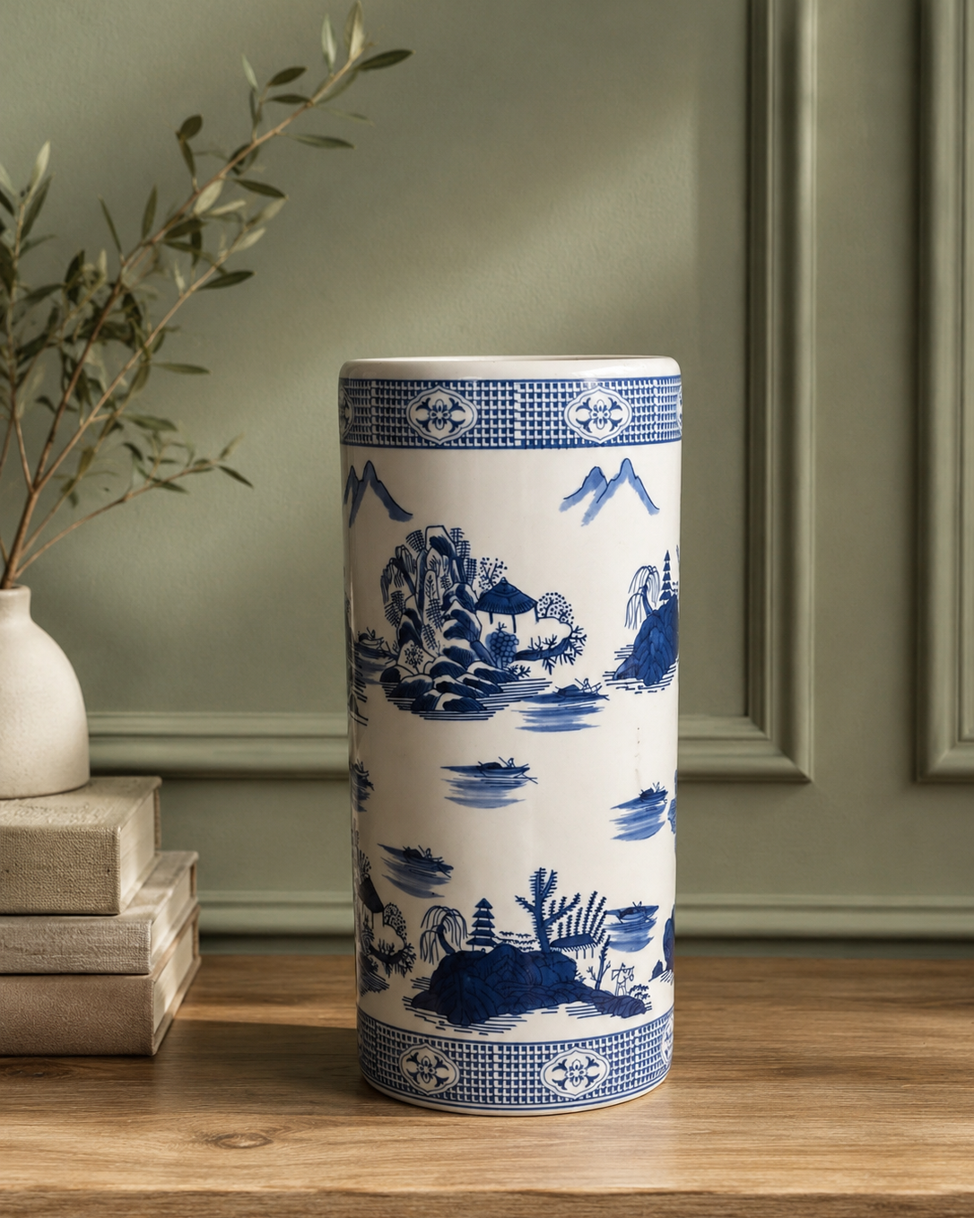 Blue Horizon Decorative Vase 