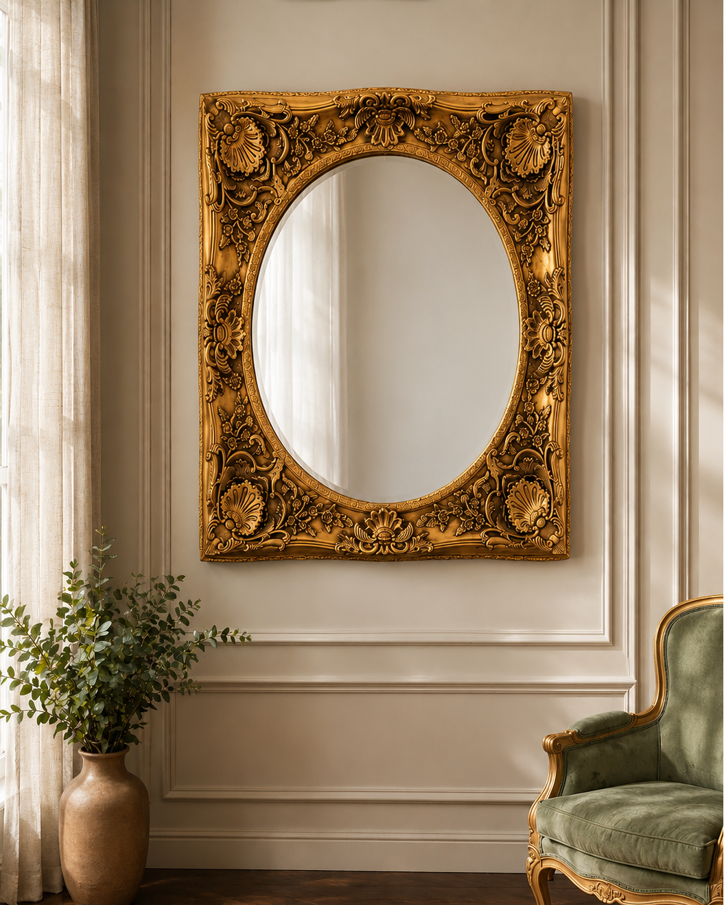 Royal Baroque Ornate Wall Mirror