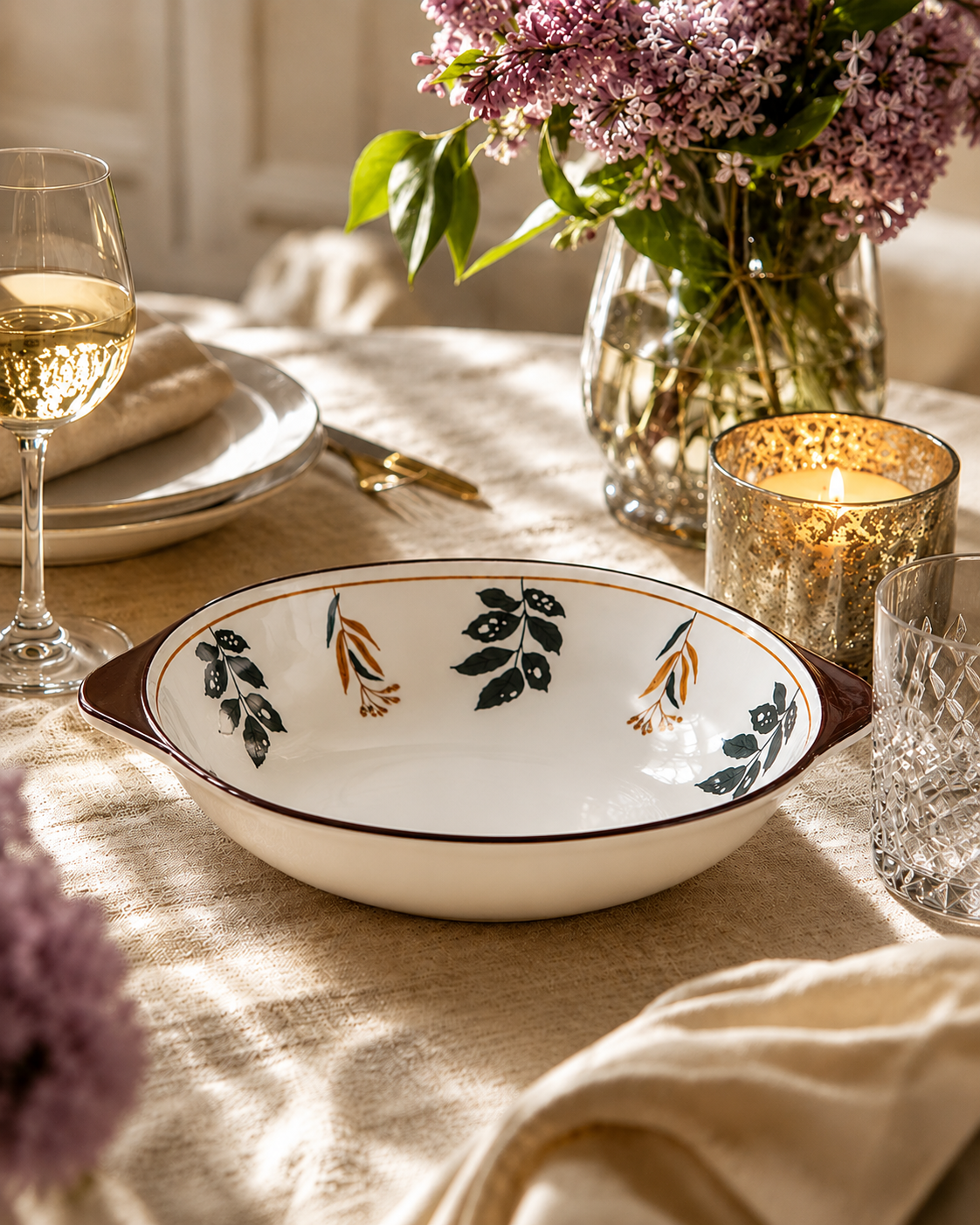 Daoxiang Double Ear Pasta Plate 