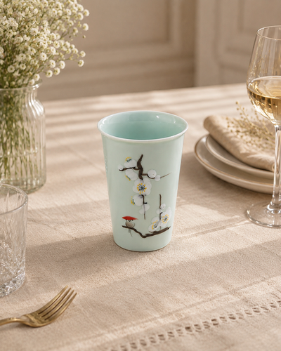 Blossom Tranquility Porcelain Tumbler