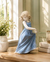 Belle in Blue - Fine Porcelain Figurine 
