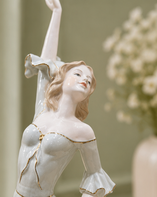 Belle Epoque Dancer -  Fine Porcelain Figurine