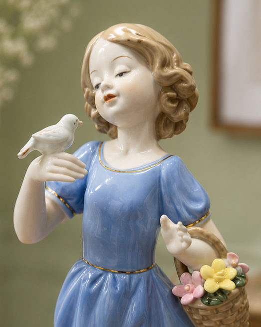 Spring Melody - Fine Porcelain Figurine