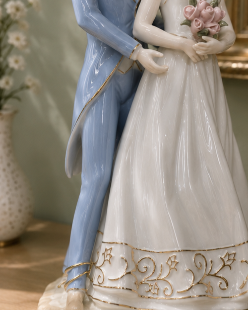 The Romantic Couple - Fine Porcelain Figurine