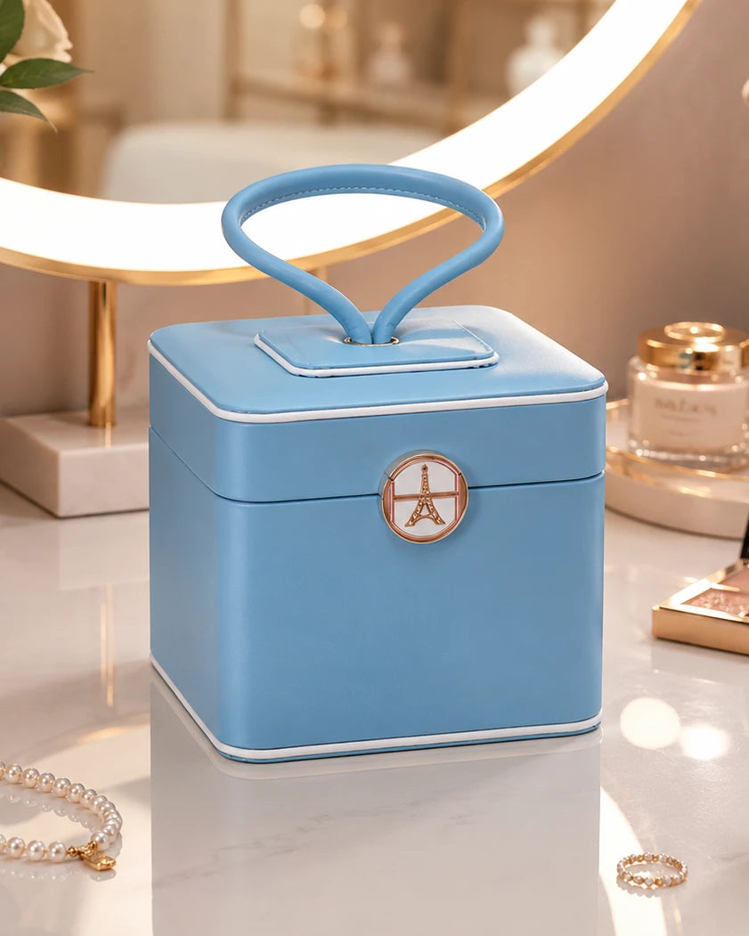 Travel Jewellery Box - Blue