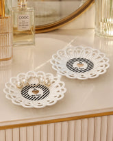 To My Love Lace Edge Catchall - Set of 2 