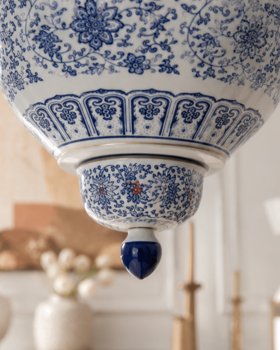 Imperial Floral Pendant Light 