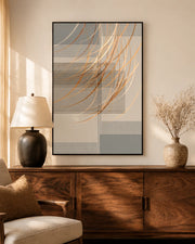 Whispers Wind 3D Abstract Oil Painting
