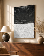 Dark River Forest 3D Abstract Oil Painting