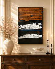 Echoes in Earth 3D Abstract Oil Painting