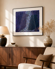 Veil of Frequencies 3D Abstract Oil Painting