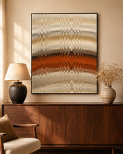 Echo Weave 3D Abstract Oil Painting