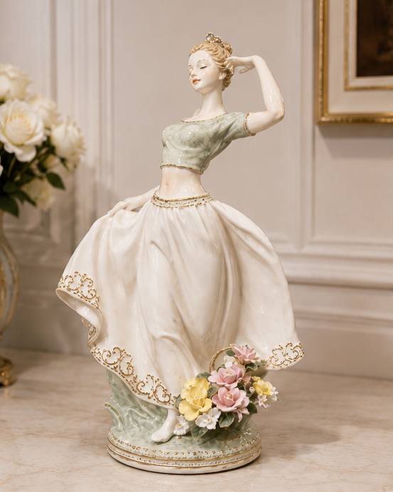 Blooming Ballerina - Fine Porcelain Figurine 