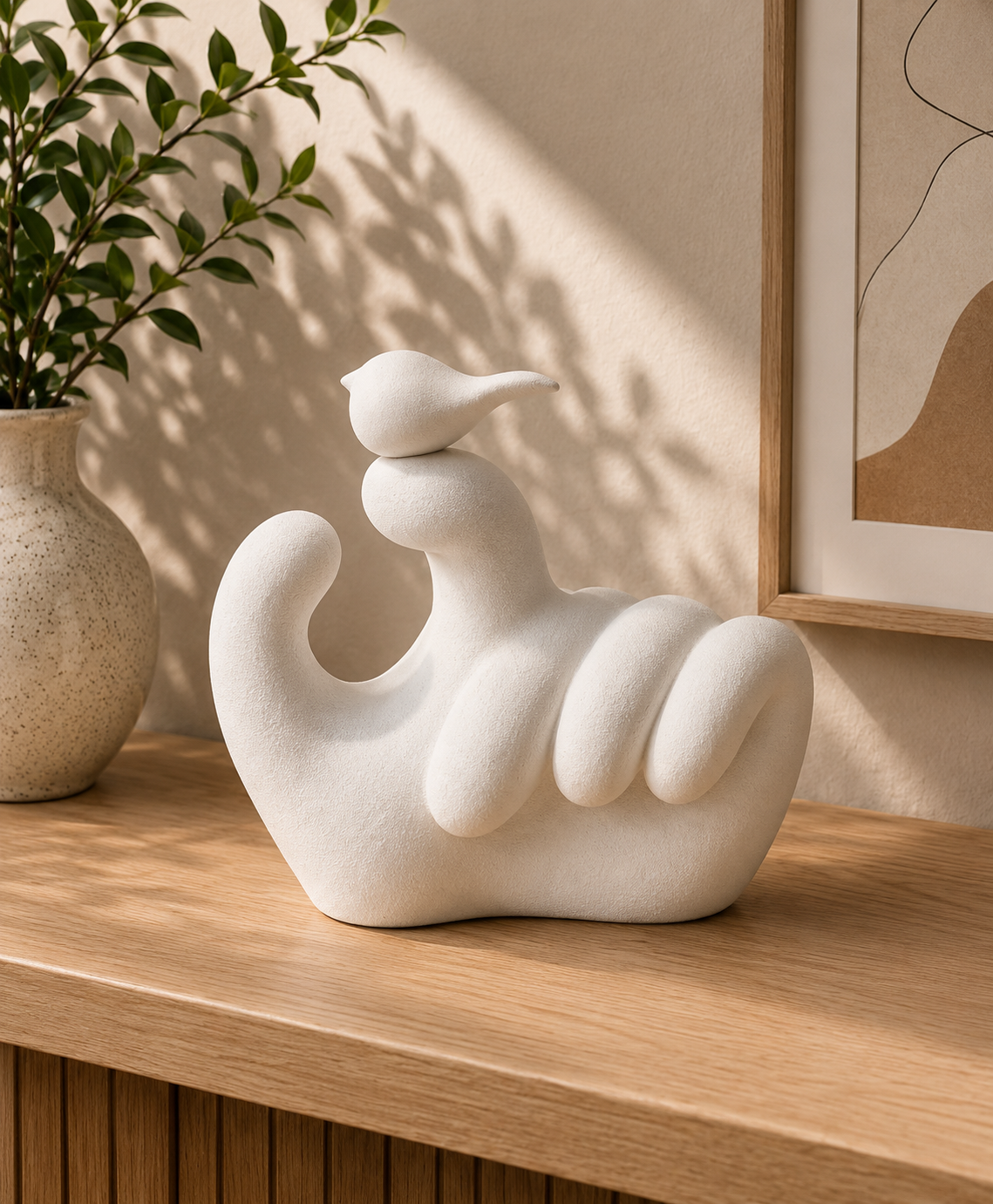 Serenity Hand Art Sculpture 