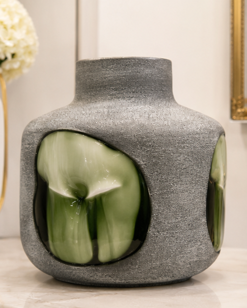 Oasis Statement Emerald Vase 