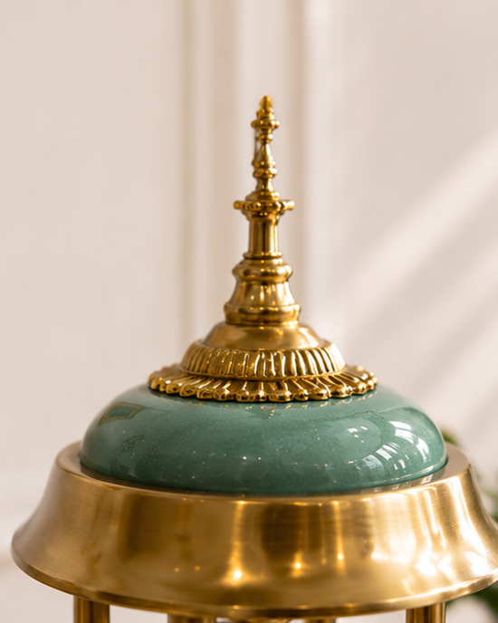 Imperial Pavilion Table Clock 