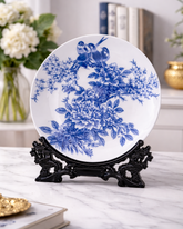 Blue & White  Decorative Plate 