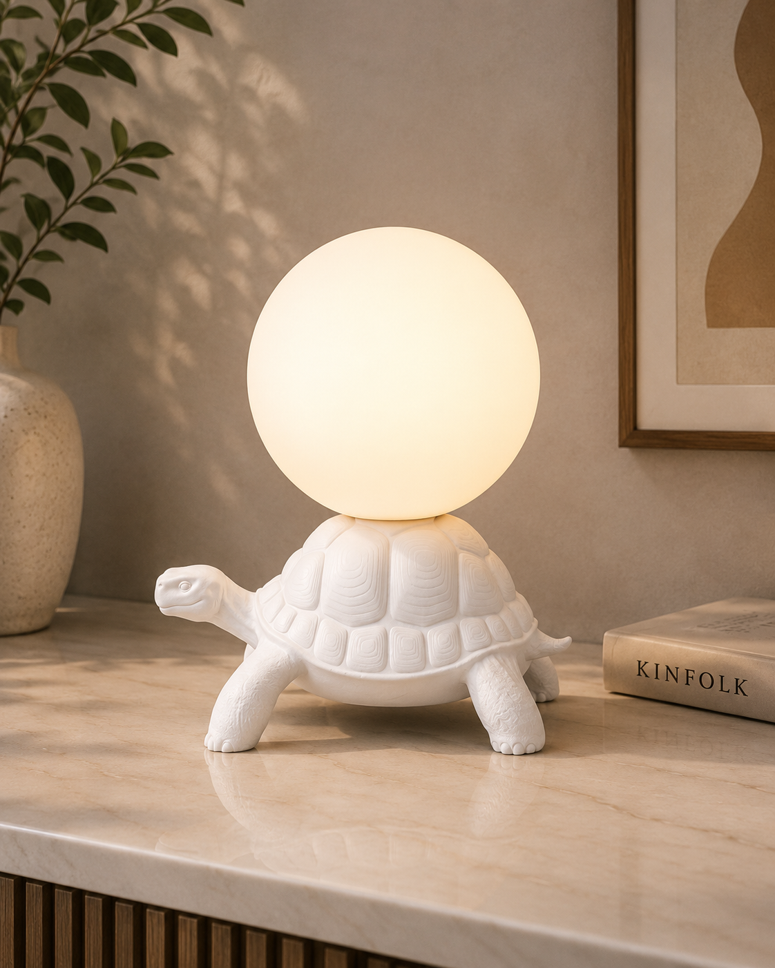 Turtle Glow Table Lamp