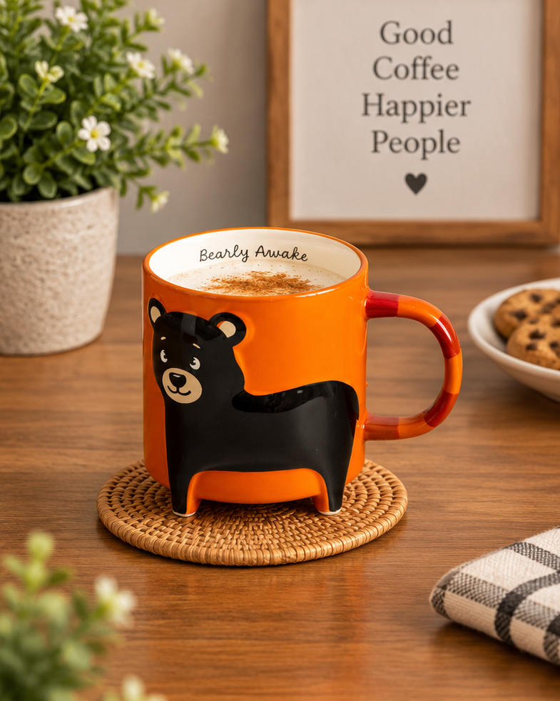 Bearly Awake Ceramic Mug