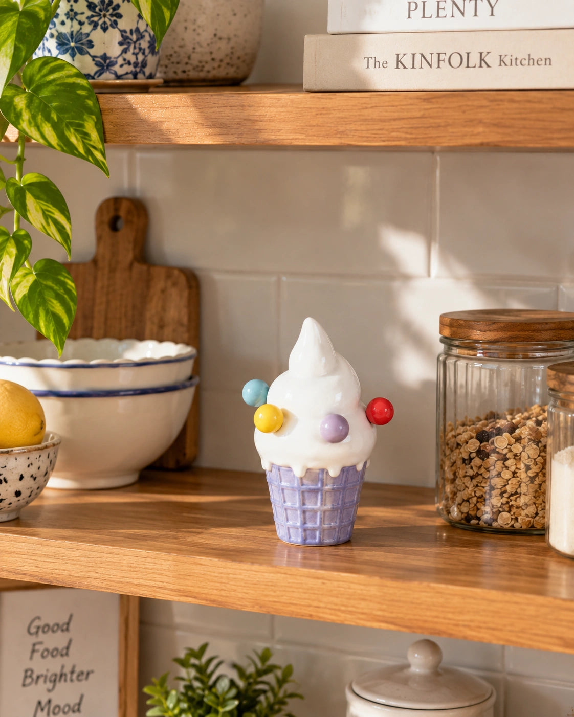 Ice Cream Folk Pick Holder