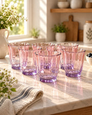 Purple Ombre Tulip Tumbler - Set of 6
