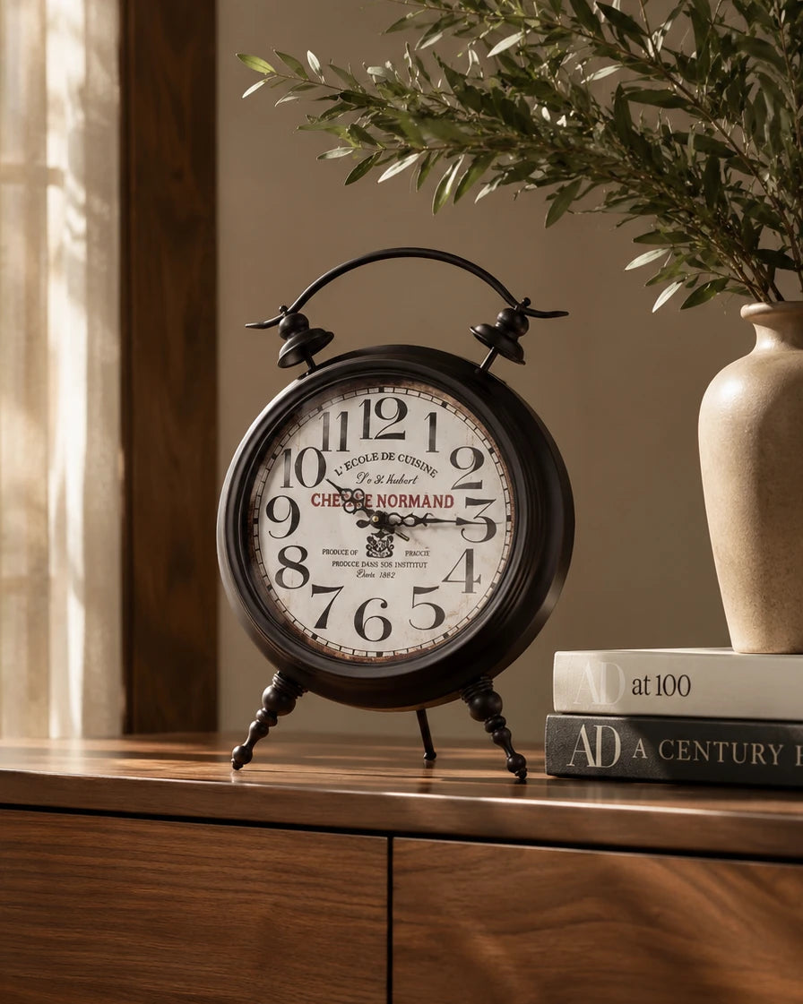 'Chef le Normand' Table Clock 