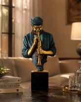The Blues - Musician Playing Clarinet Bust 