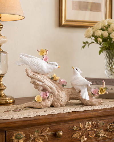 'Heavenly Doves' Fine Porcelain Figurine