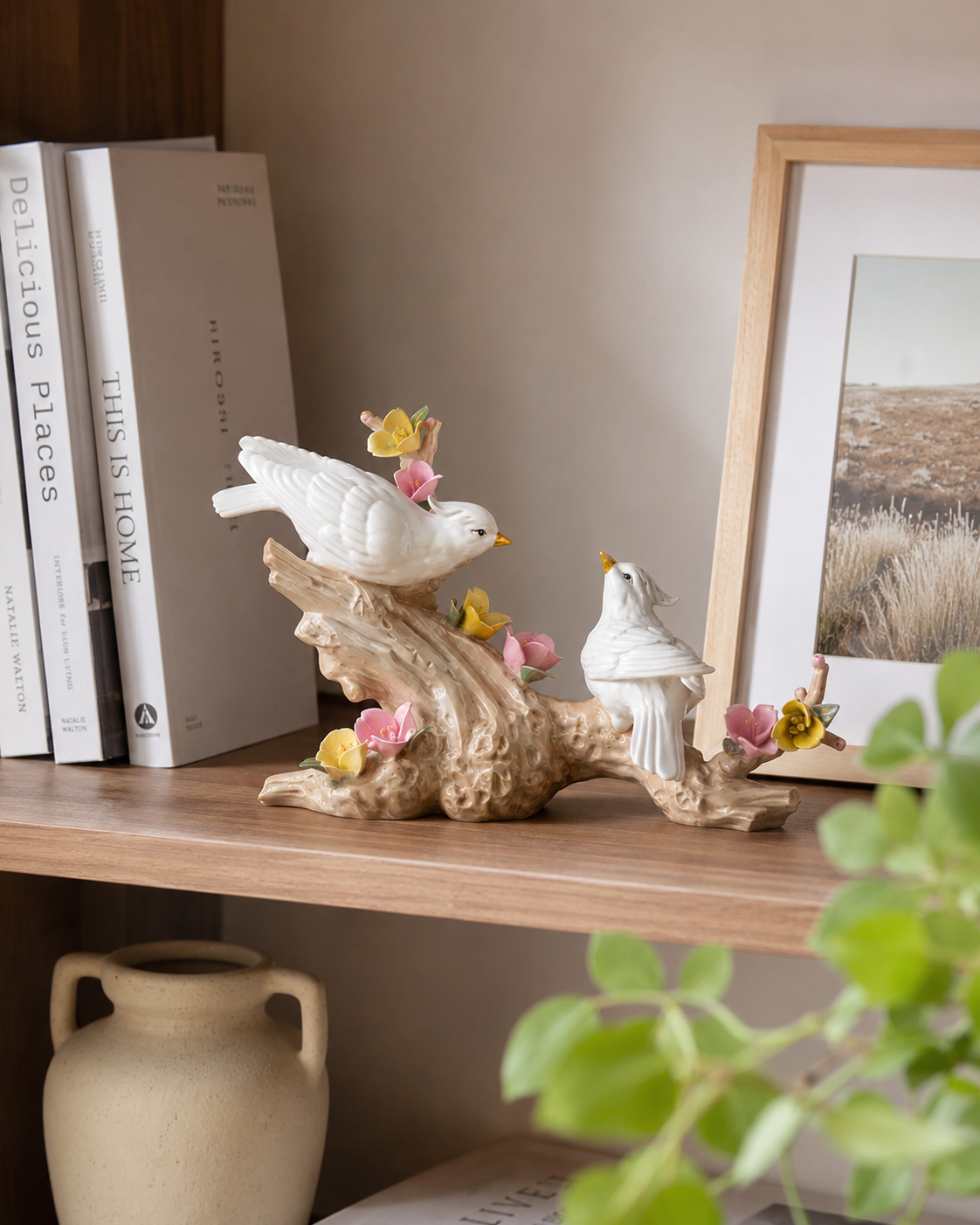 'Heavenly Doves' Fine Porcelain Figurine