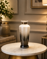 Sedimentary Glass Vase 