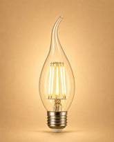 Candle Filament E27 LED Bulb - Warm White 