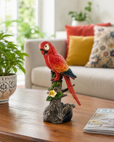 Tropical Parrot Decorative Figurine 