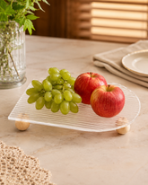 Clear Acrylic Serving Tray 