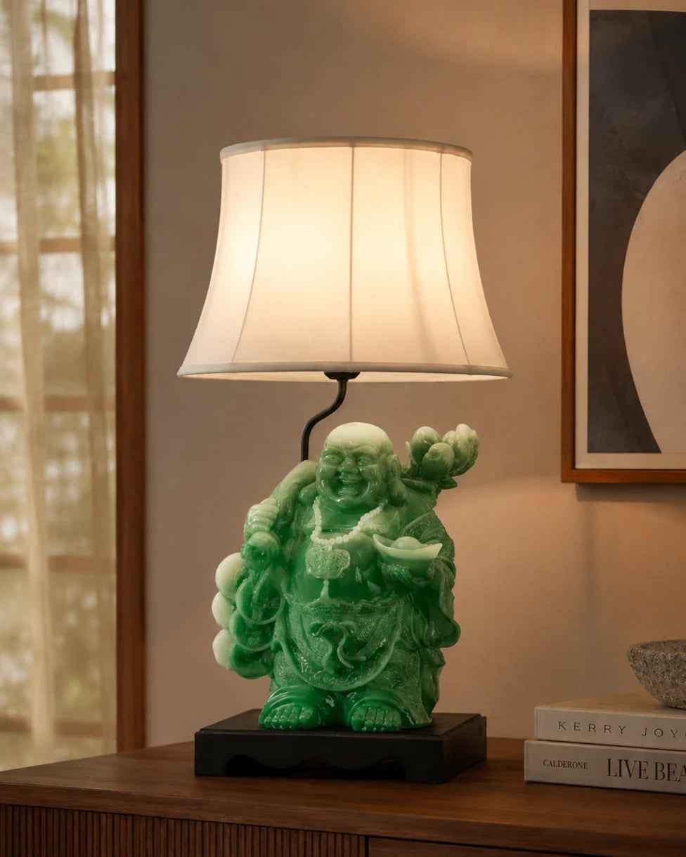 Prosperity Buddha Table Lamp