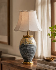 Auric Dusk Textured Table Lamp