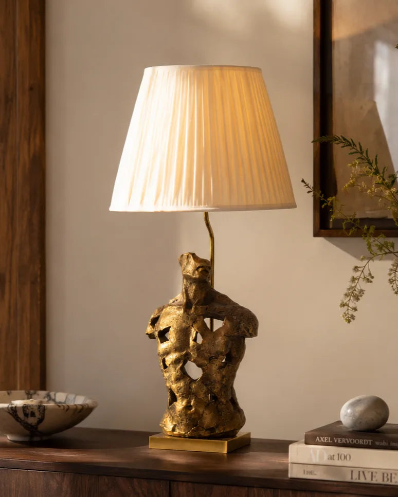 Abstract Man Torso Table Lamp