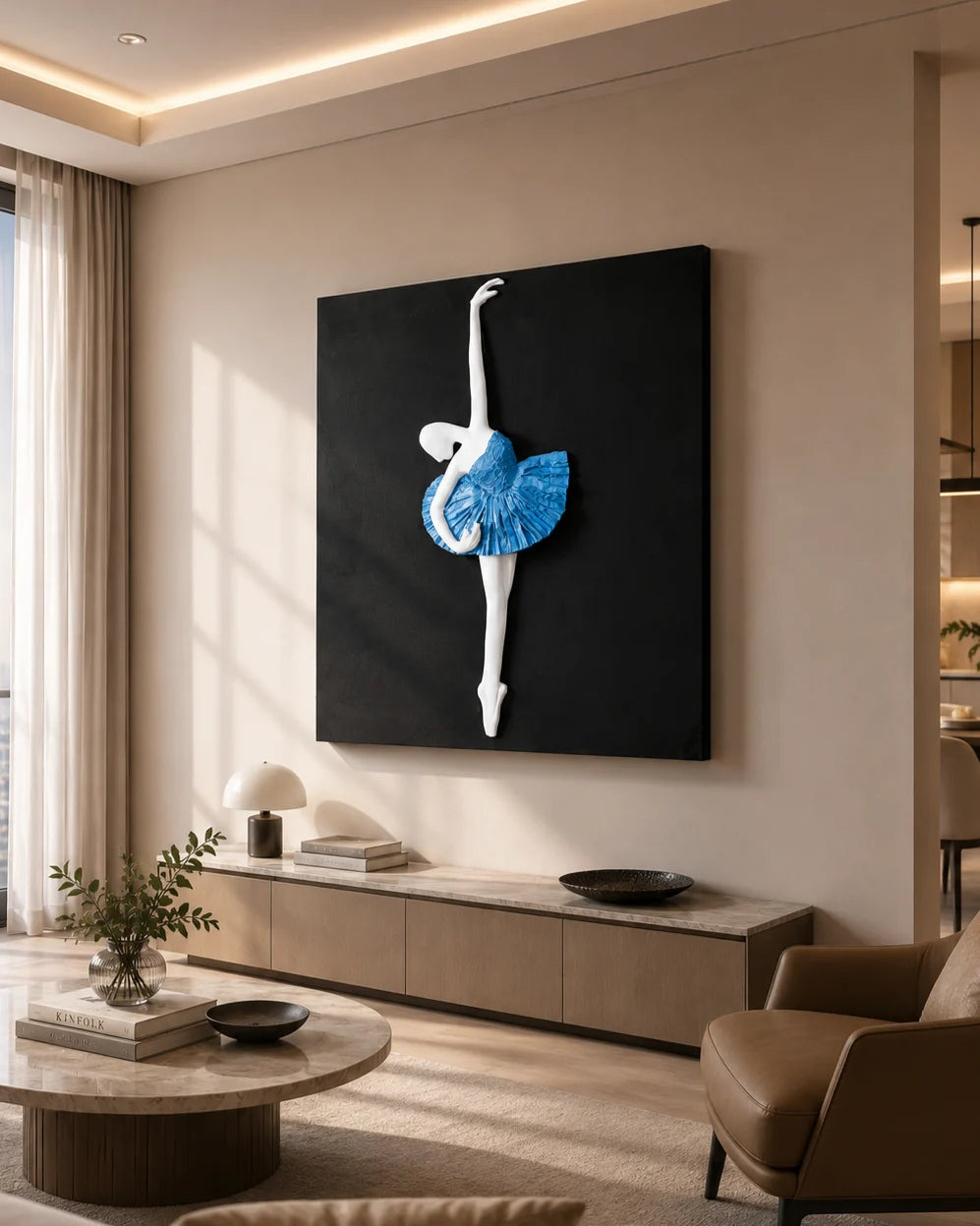 Ballerina II 3D Wall Art 