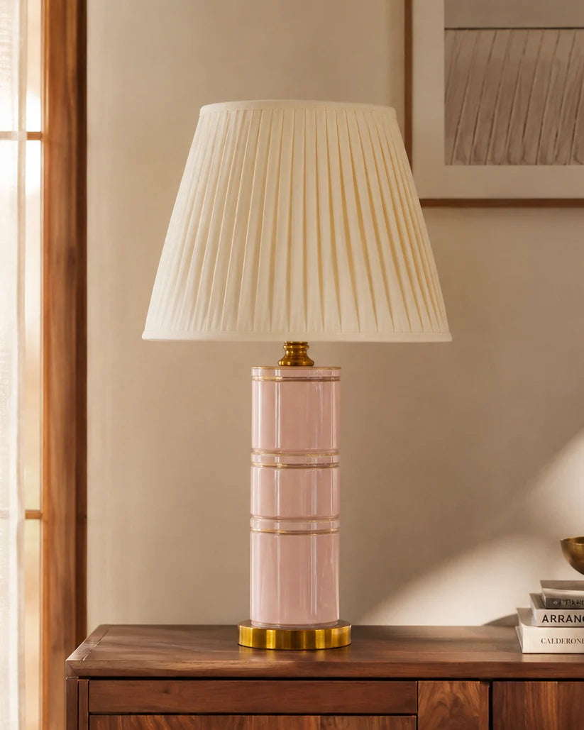 Ivory Elegance Ceramic Table Lamp