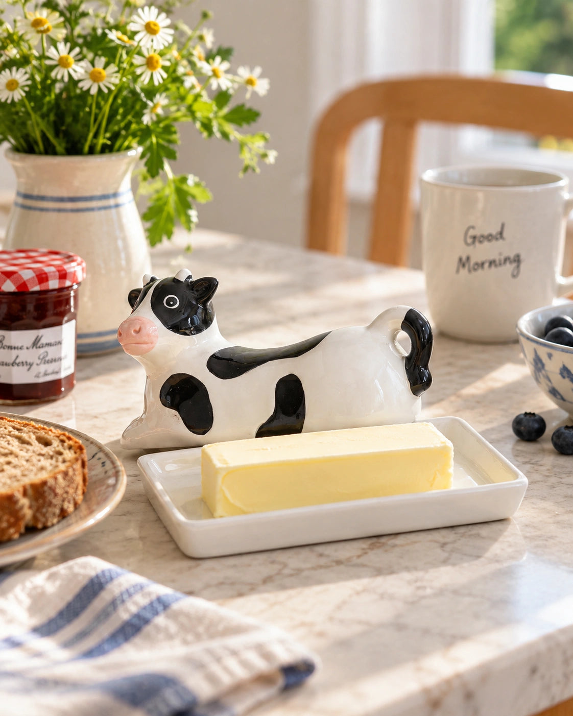 Bessie’s Meadow Ceramic Butter Dish