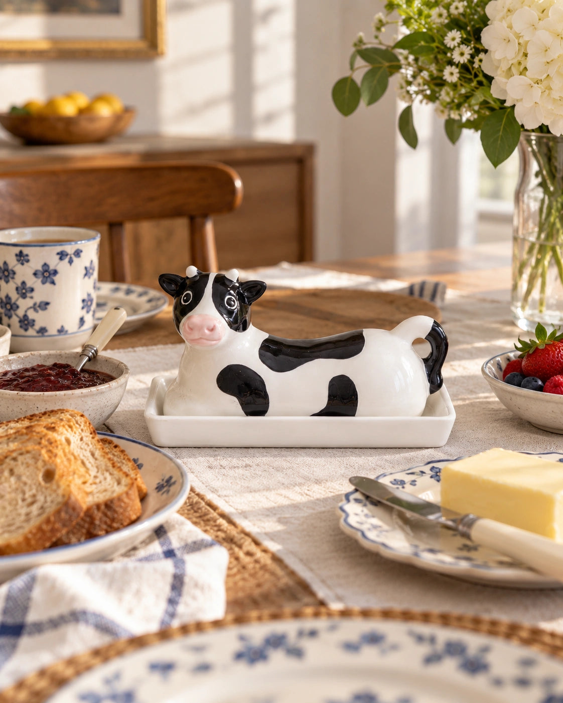 Bessie’s Meadow Ceramic Butter Dish